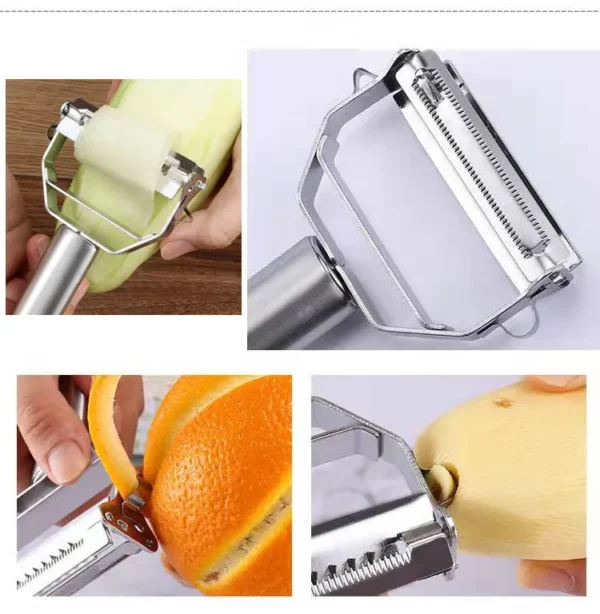 Whirlwind Potato Spiral Cutter Potato Tower Making Machine Vegetable Slicer Creative Vegetable Tools Kitchen Accessories Gadgets - obrazek 26