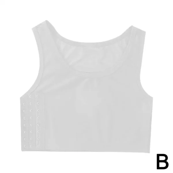 Girls' Wrap Chest Plastic Bra Sports Vest Female Breast Reduction Breast Shaping Bra Style Suspender Vest Four Seasons Thin Sect - obrazek 7