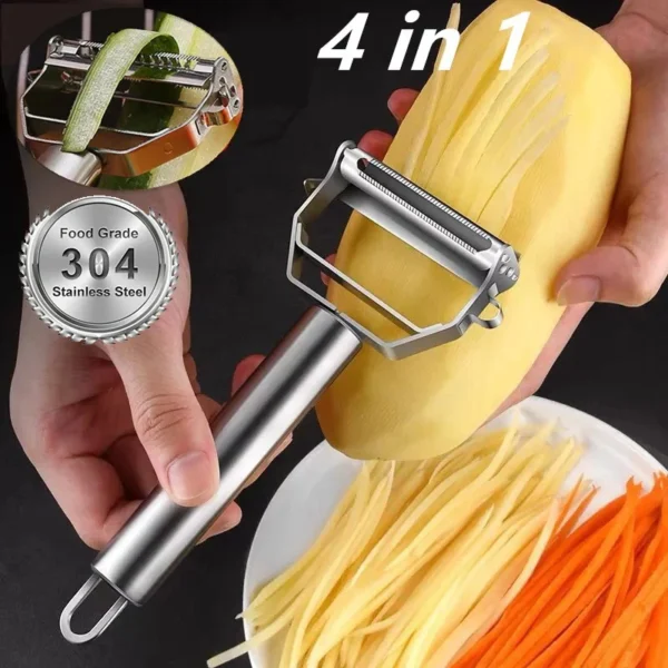 Whirlwind Potato Spiral Cutter Potato Tower Making Machine Vegetable Slicer Creative Vegetable Tools Kitchen Accessories Gadgets - obrazek 6