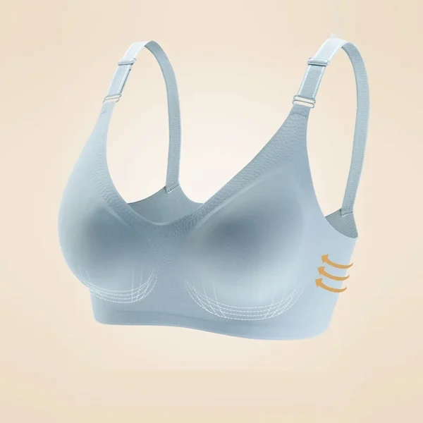 Seamless Bra Women Comfort Lingerie Sports Padded Tops Sexy Wireless Underwear Soft Support Bras Wide shoulder straps Intimates - obrazek 5