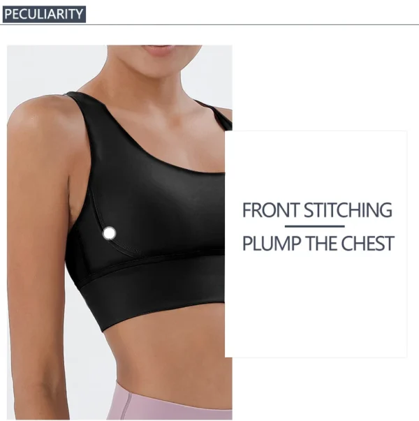 Women Fitness Yoga Bras Race Back Sports Bras Nylon Top Women Bra Sexy Breathable Underwear For Women Gym - obrazek 14