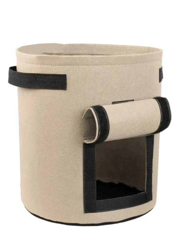 1PC Felt Potato Planting Bag Large Diameter Vegetable Plant Seedling Bag Non-Woven Felt Potato Growing Bucket - obrazek 8