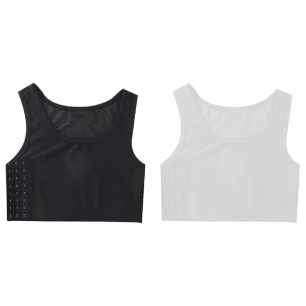 Girls' Wrap Chest Plastic Bra Sports Vest Female Breast Reduction Breast Shaping Bra Style Suspender Vest Four Seasons Thin Sect - obrazek 18